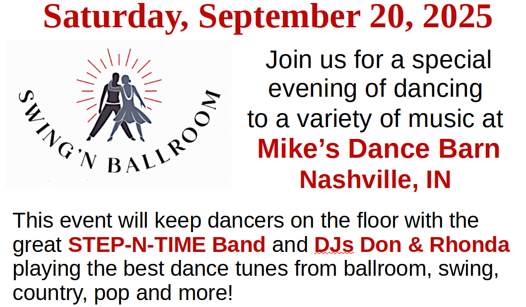 20 Sept 2025 Mikes Dance Barn
