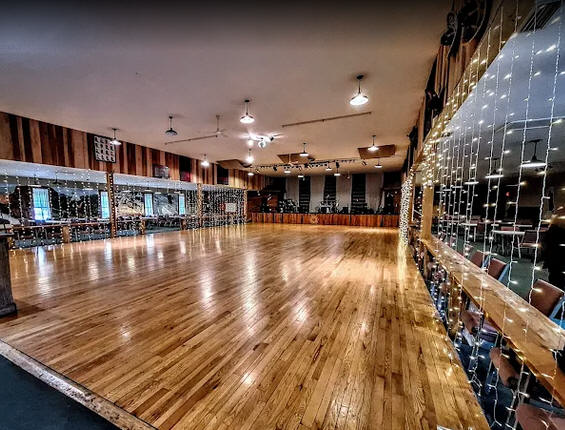 Giant dance Floor at Mikes Music and Dance Barn